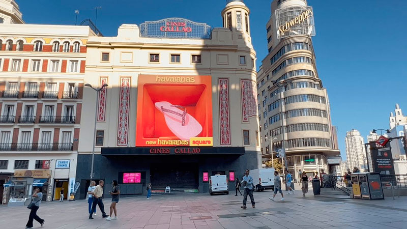 Havaianas presenta su línea Square en Circuito Gran Vía