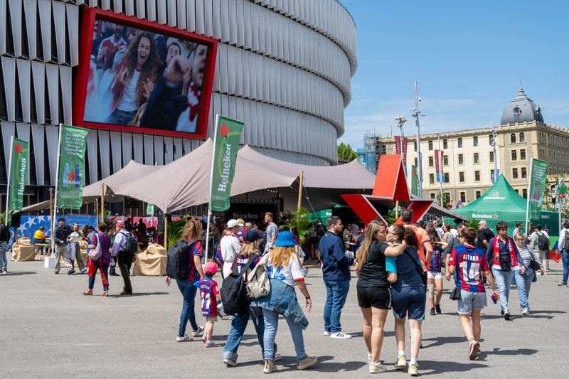 Heineken celebra la final de la UEFA Women´s Champions League´24