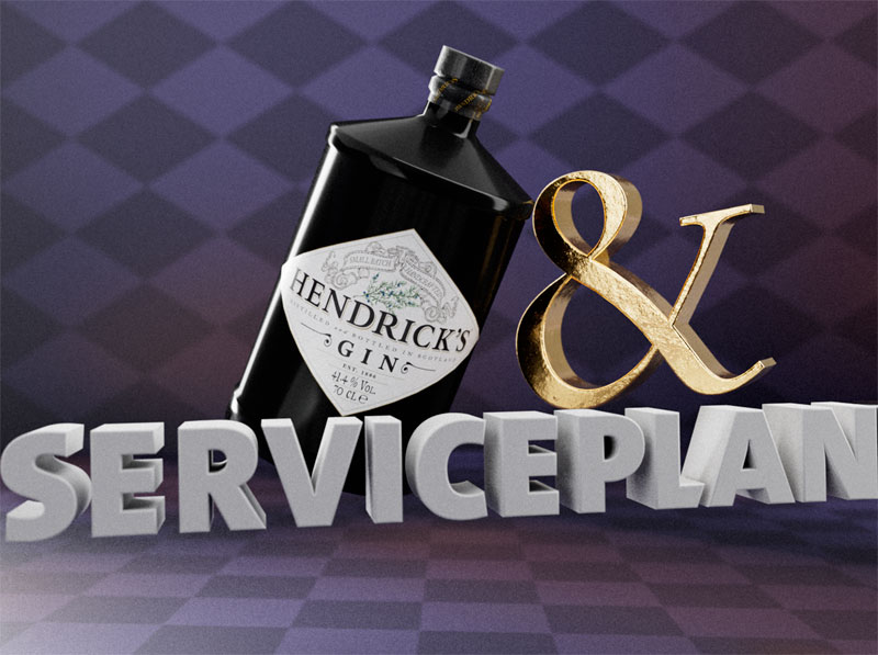 Hendrick´s España confía en Serviceplan Spain