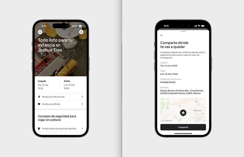 Airbnb refuerza la seguridad de los que viajan solos