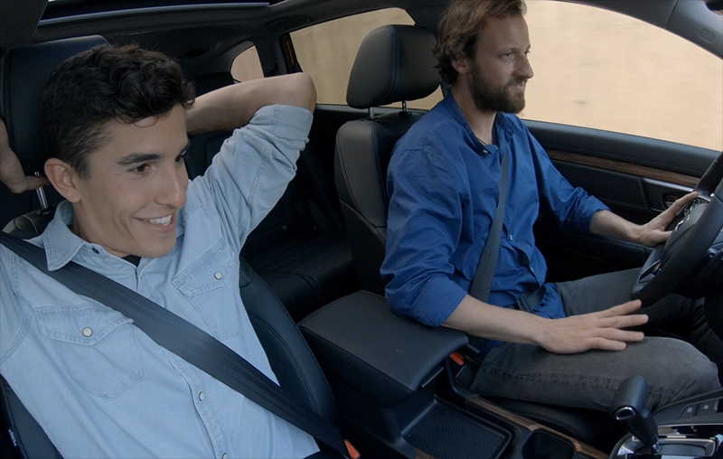 Marc Márquez protagoniza la campaña del nuevo Honda CR-V