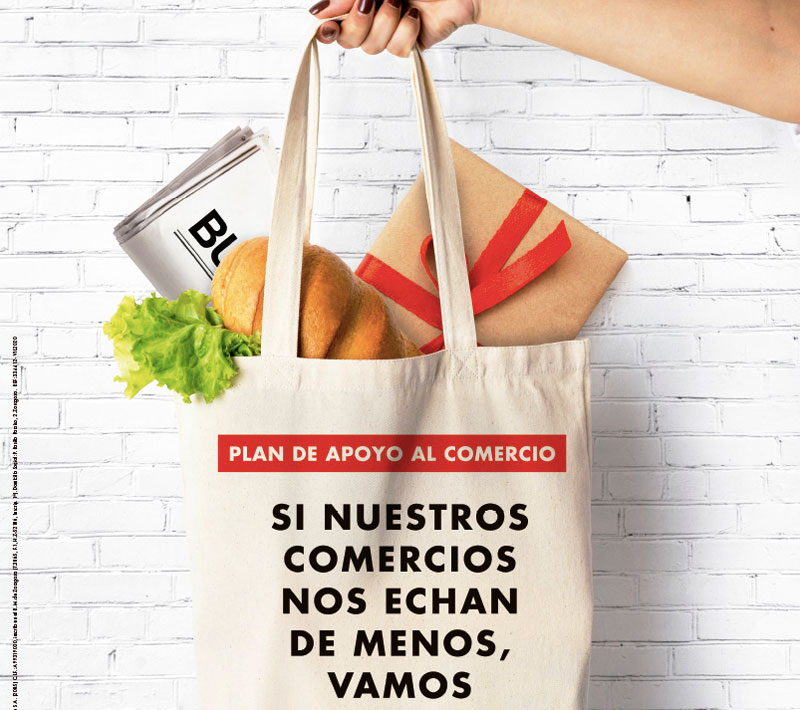 Ibercaja pone música y voz a los comercios