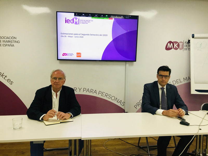 La inversión total en marketing se reducirá en un -6,7 %.