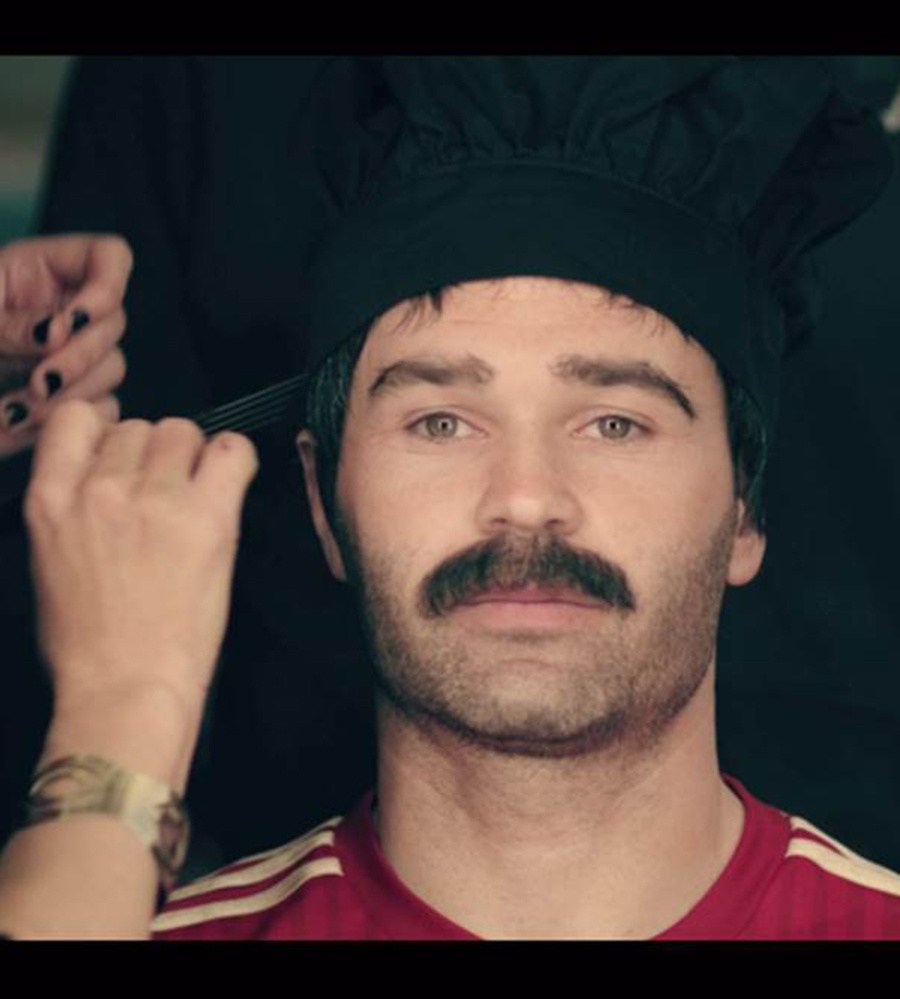 Iniesta, entre fogones