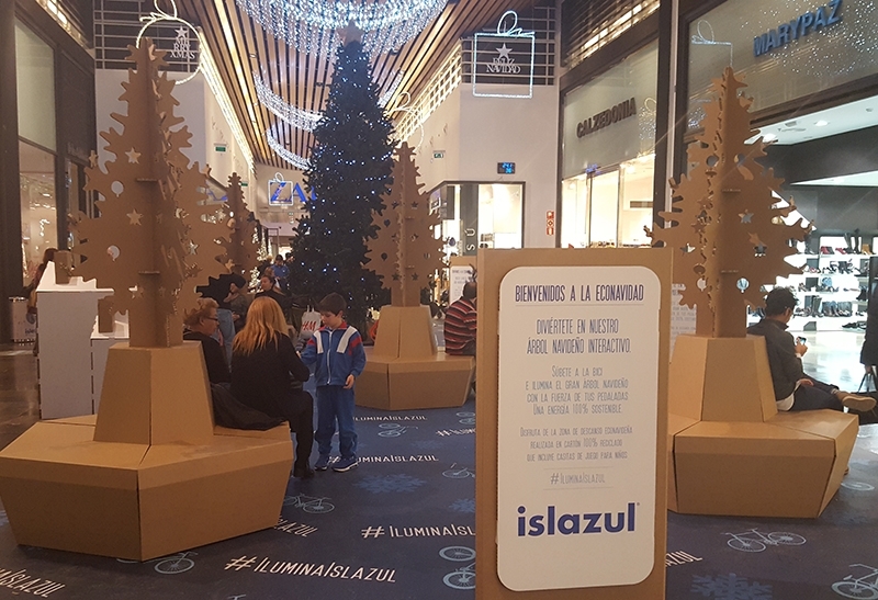 Islazul apuesta por una Navidad ecológica e interactiva