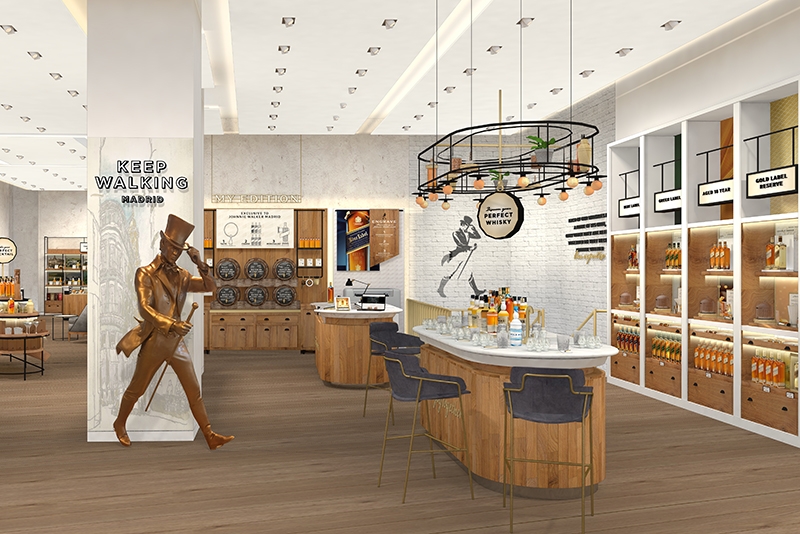 Johnnie Walker abre una "flagship experiencial" en Madrid