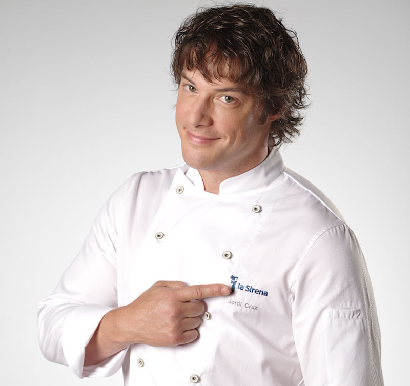 El Masterchef Jordi Cruz colabora con La Sirena