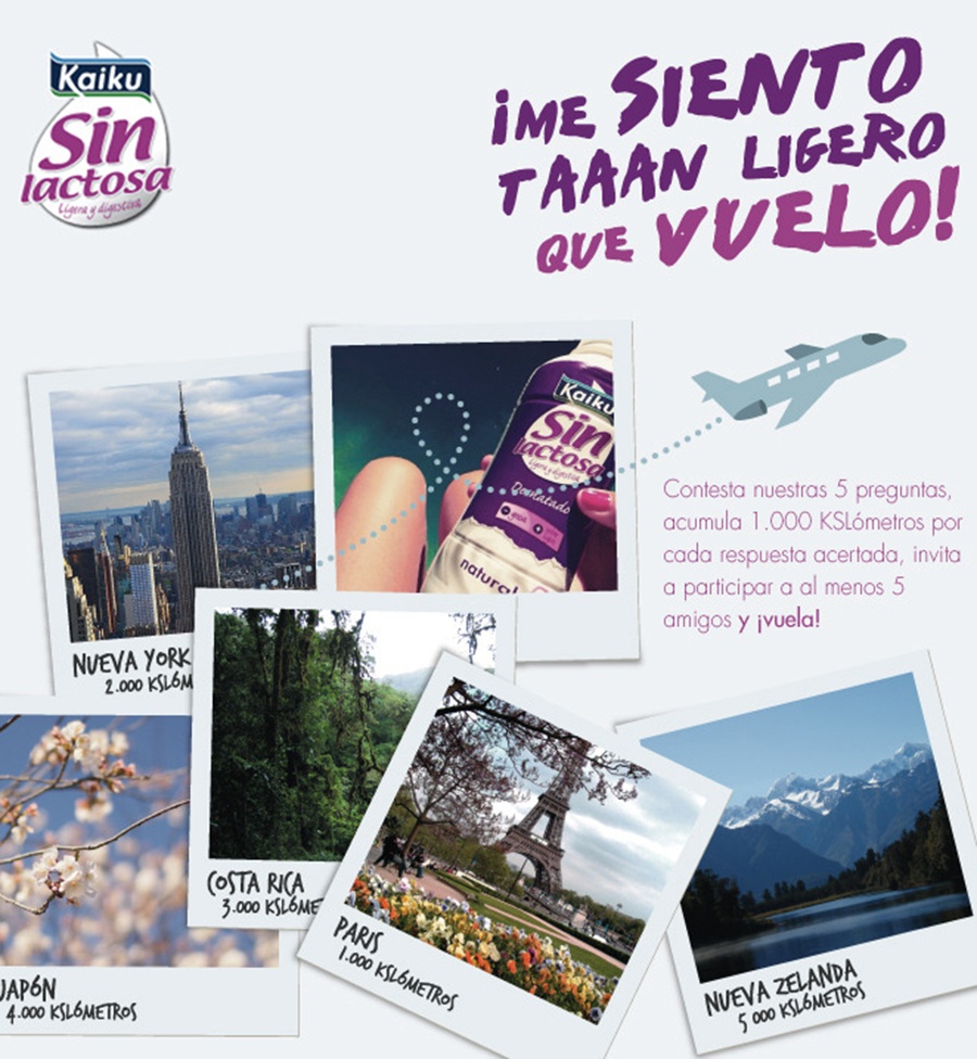 Kaiku te hace volar