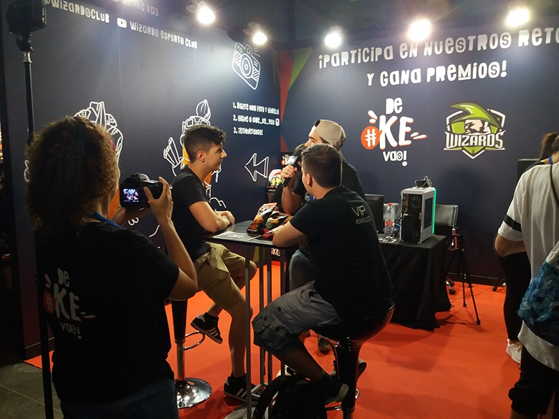 Los snacks #KE triunfan en la Dreamhack Valencia