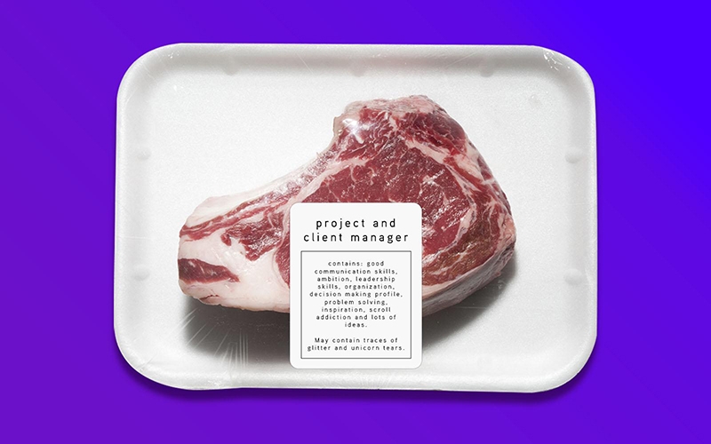 Esto no es un filete, es una oferta de trabajo