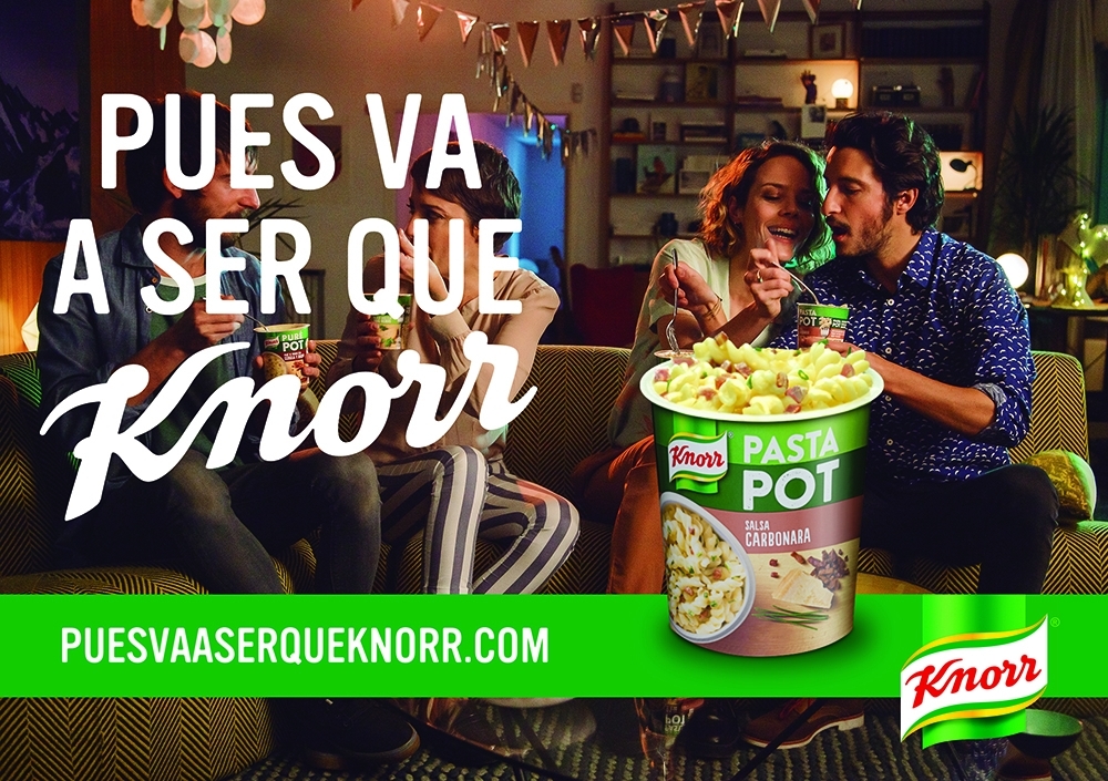 ¿Comer cualquier cosa? ¡Pues va a ser que Knorr!