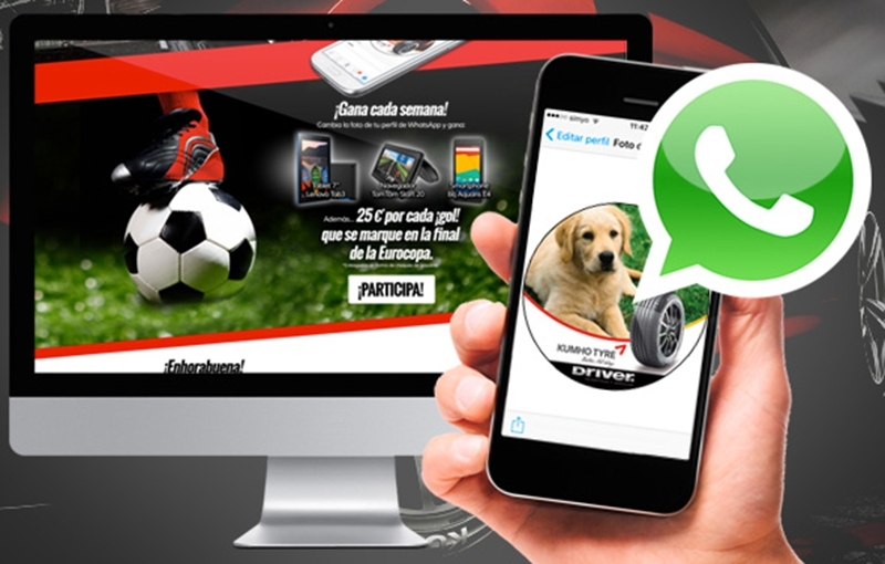 Kumho apuesta por el marketing en WhatsApp