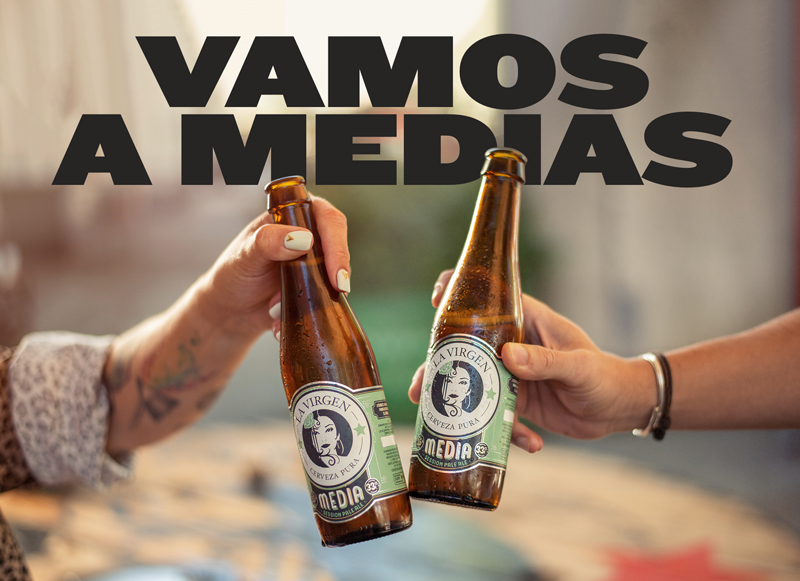 La Virgen lanza una cerveza artesana baja en alcohol