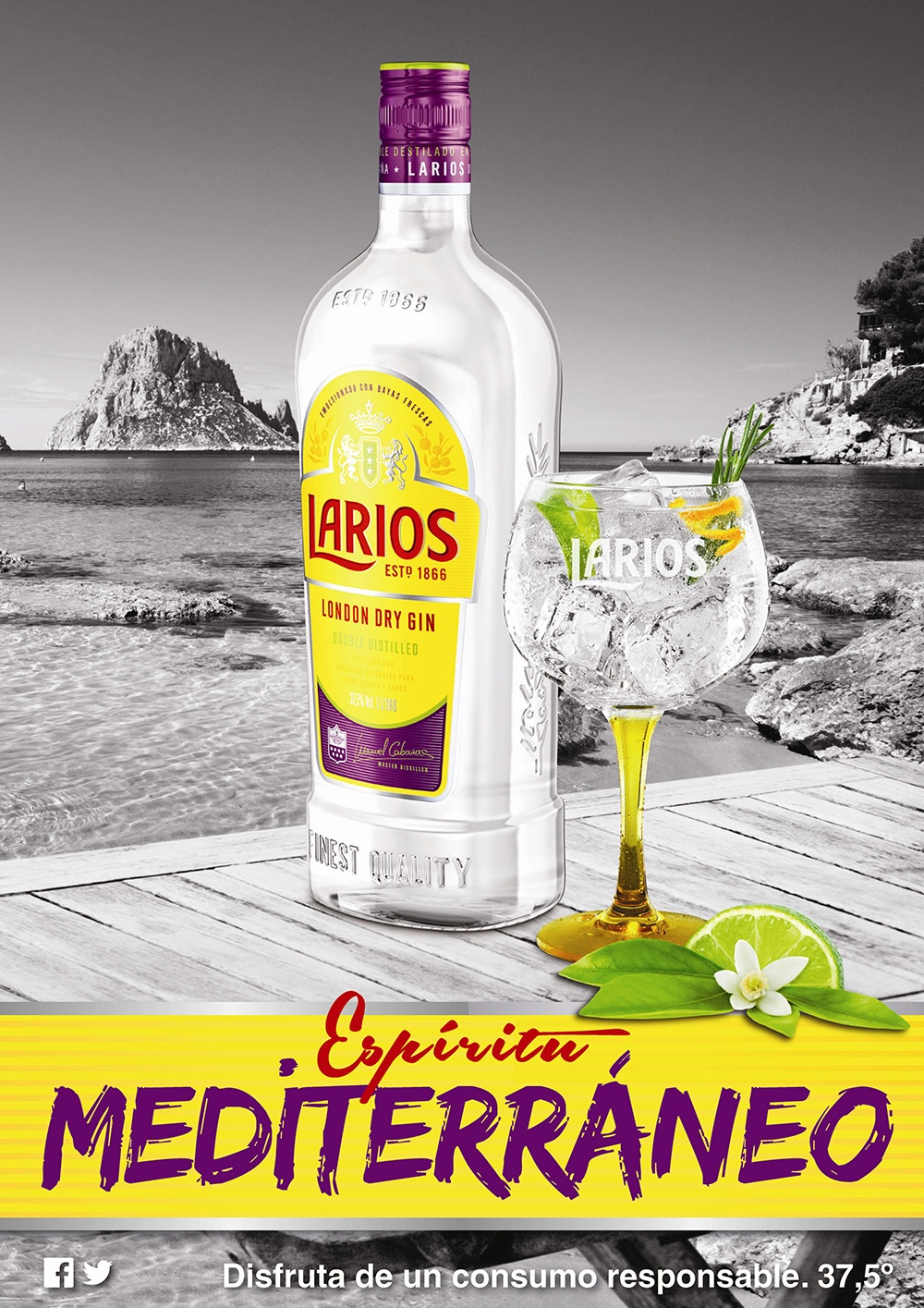 Larios, con espíritu mediterráneo