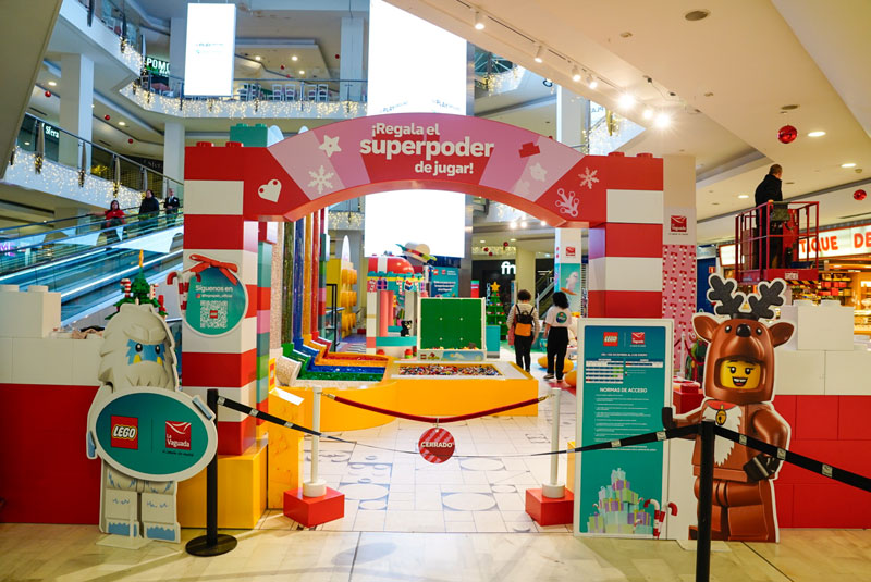 La Navidad LEGO llega al centro comercial La Vaguada