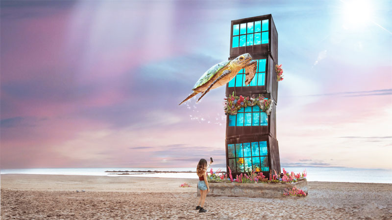 Realidad Aumentada de Snapchat para denunciar la basura en las playas