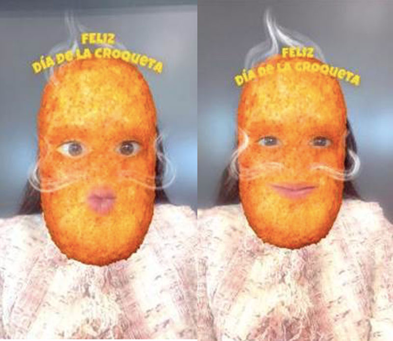 Snapchat celebra el Día de la Croqueta con nueva Lente de AR