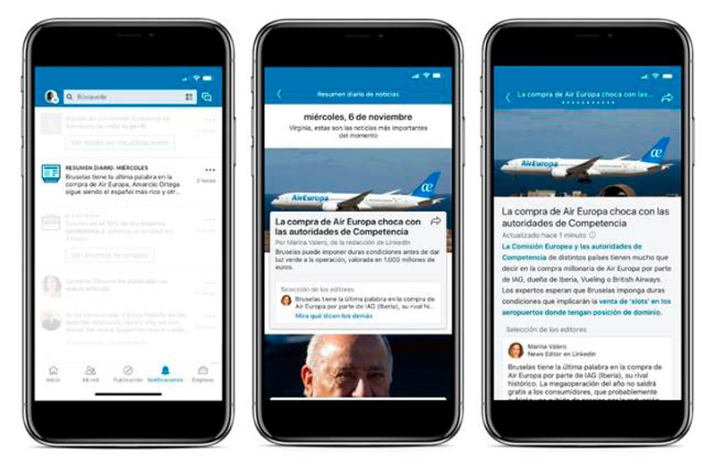 LinkedIn España estrena equipo editorial