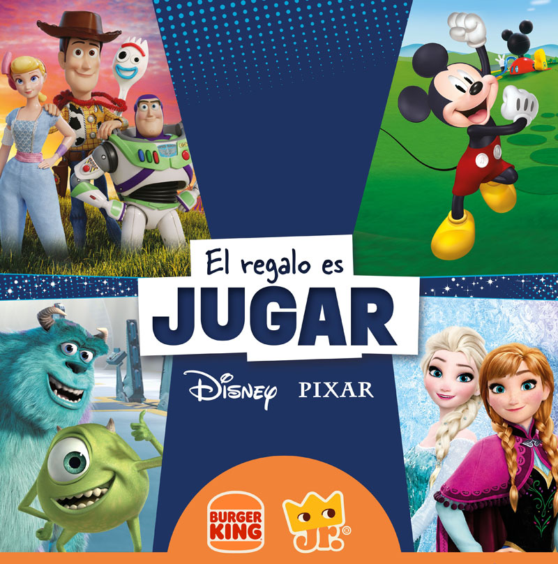 Llega a Burger King la magia de Disney y Pixar