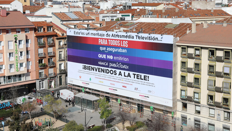 Atresmedia Televisión ironiza sobre la publicidad en las plataformas