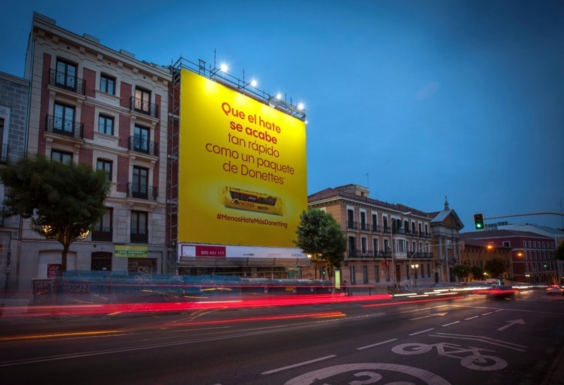 Donettes lanza su iniciativa "Menos Hate, más Donetting"