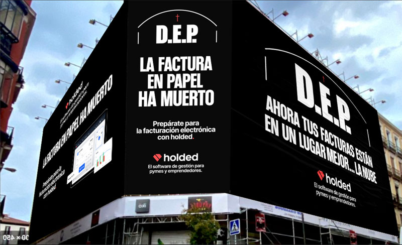 Holded despide a lo grande a la factura en papel