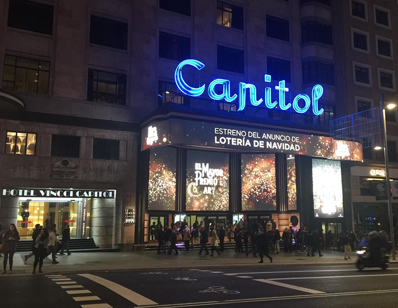 El anuncio navideño de Loterías también se estrenó en Callao