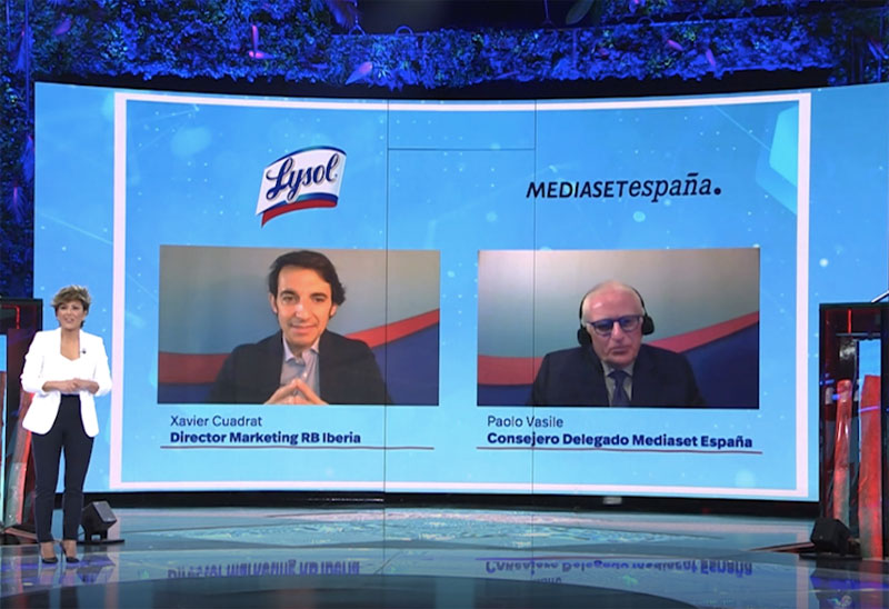 Lysol y Mediaset fomentan la desinfección de los hogares