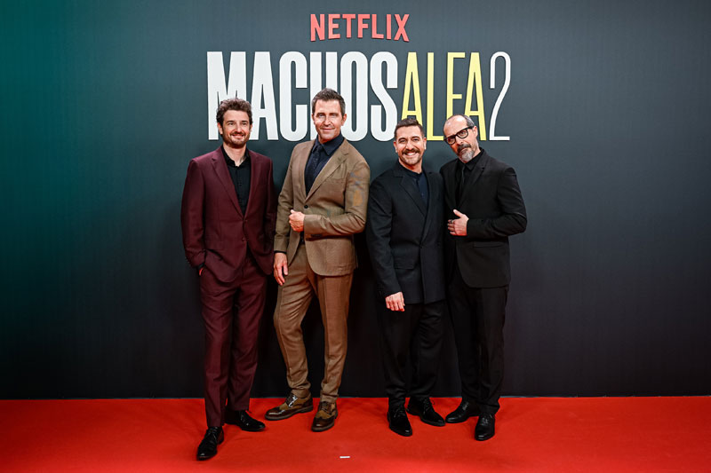 Fiesta de lanzamiento de la 2ª temporada de "Machos Alfa"