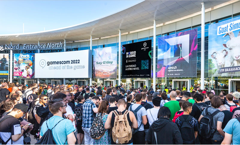 Madrid in Game acude a la feria de videojuegos Gamescom 2023