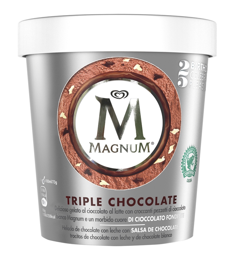 Magnum, ahora bañado en plata