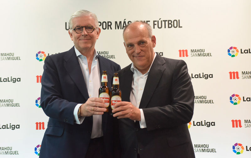 Mahou San Miguel, nuevo patrocinador global de LaLiga