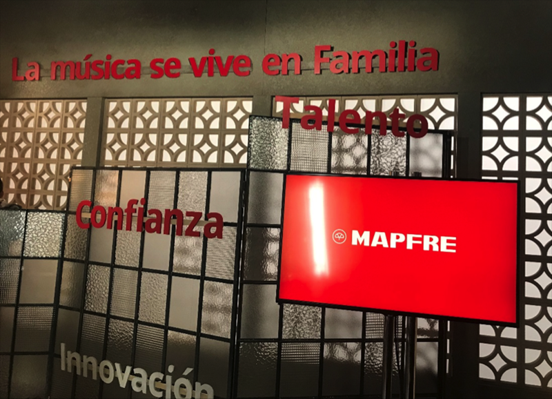 MAPFRE patrocina la sala "en familia" de "La Voz"