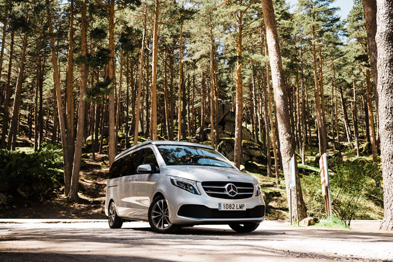 Aventura, naturaleza y la camper de Mercedes-Benz