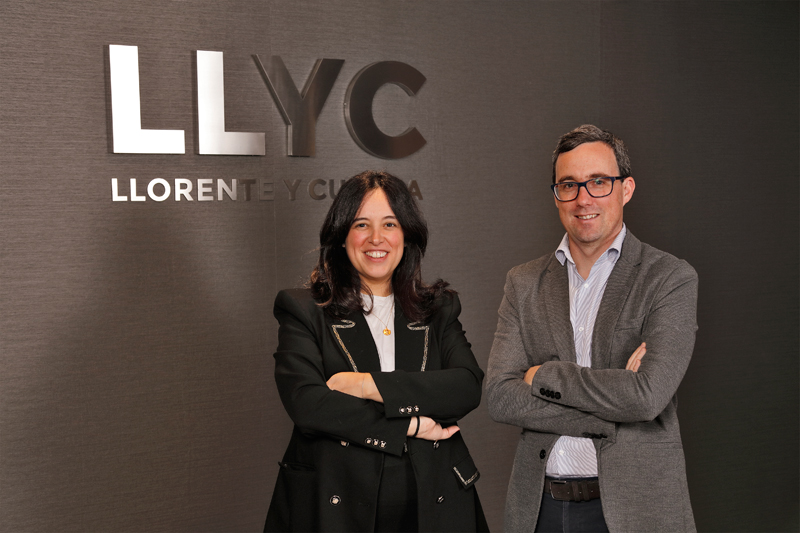 María Obispo y Jonathan Liege, nuevos Directores sénior de LLYC