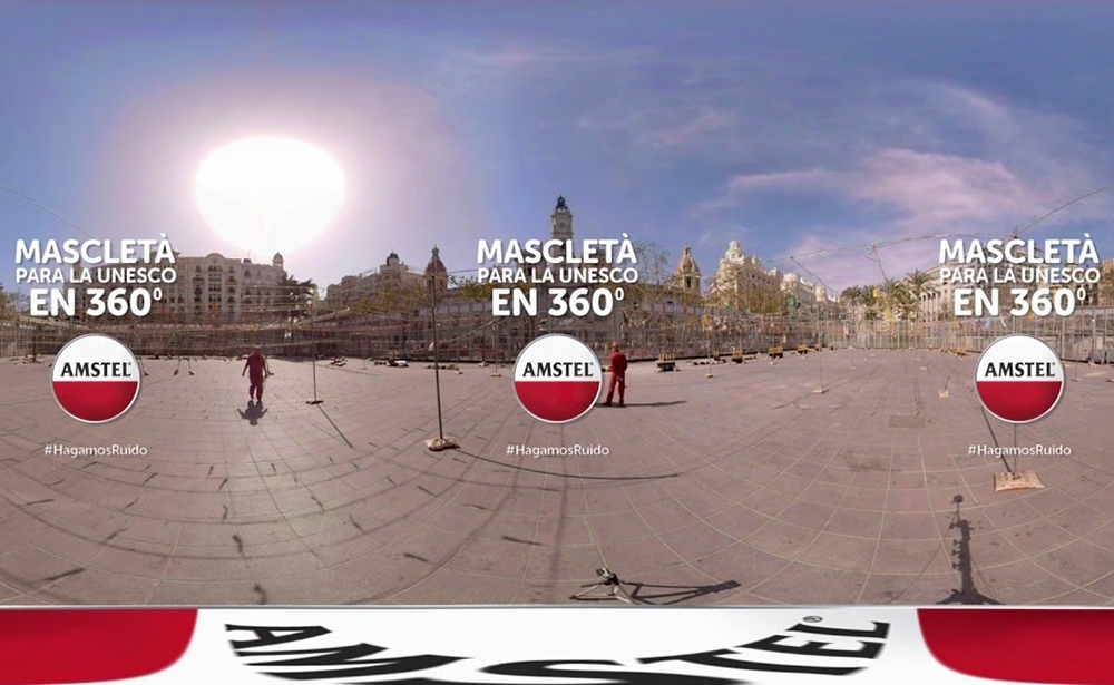 Mascletà en realidad inmersiva para dar un toque a la UNESCO