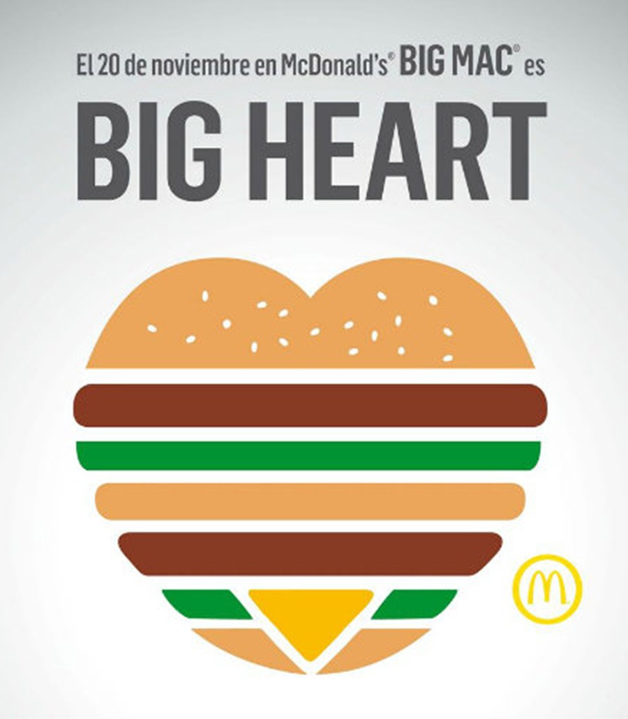 "Big Mac, Big Heart", campaña solidaria de McDonald´s