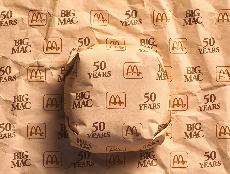 La historia de la Big Mac contada por sus envoltorios