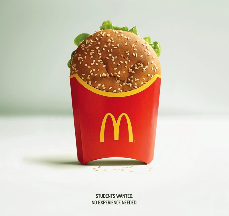 Aprender de los errores para trabajar en McDonald´s