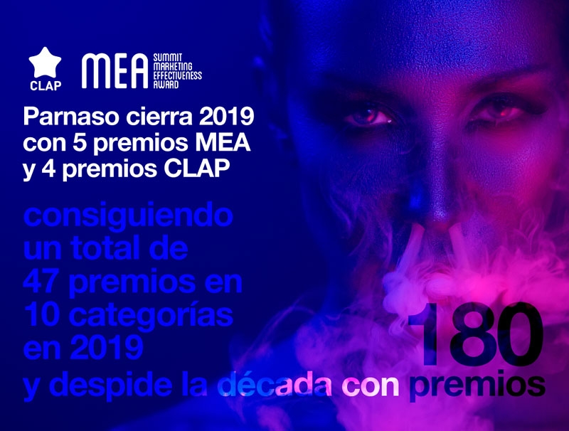 Parnaso gana 5 Marketing Effectiveness Awards y 4 Premios CLAP