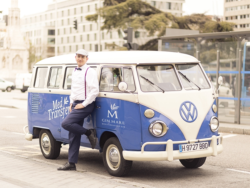 Furgonetas de Gin Mare recorrerán los locales de moda