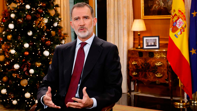 Desciende la audiencia del mensaje navideño del Rey