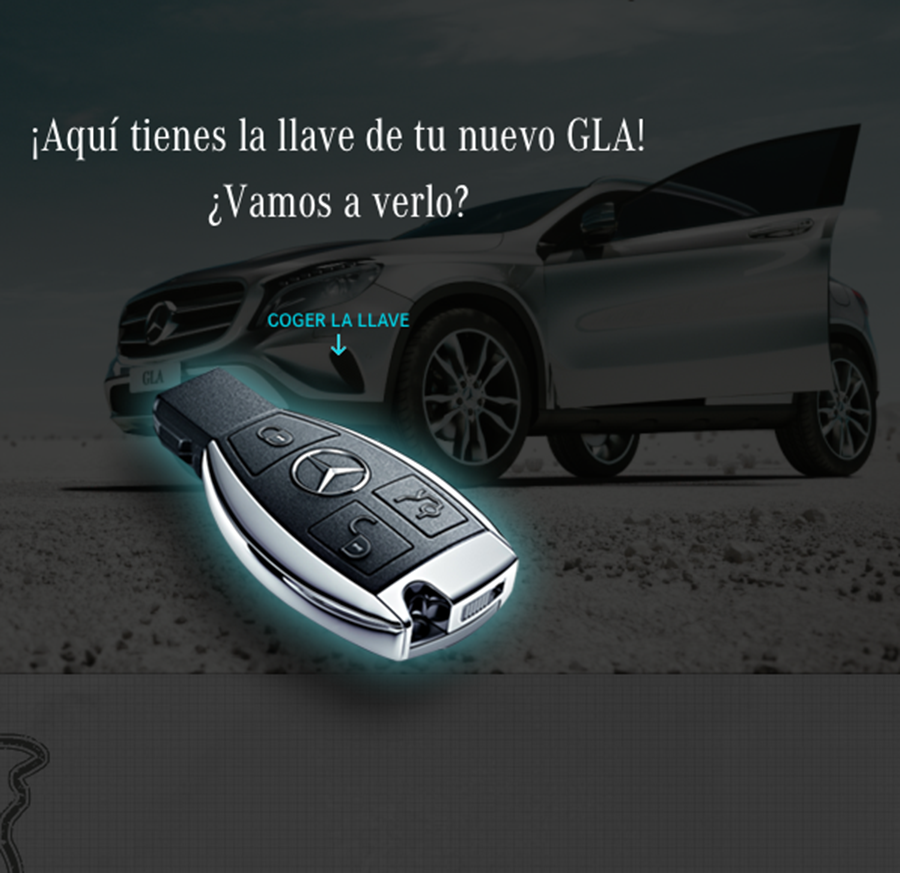 Mercedes GLA cobra vida en el móvil