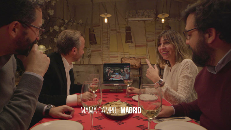 "Mesas conectadas" para las comidas de empresa