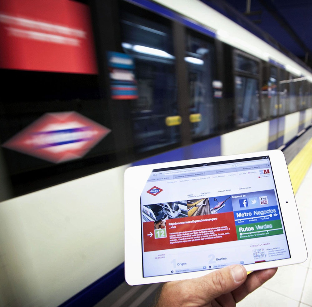 WiFi gratis en el metro