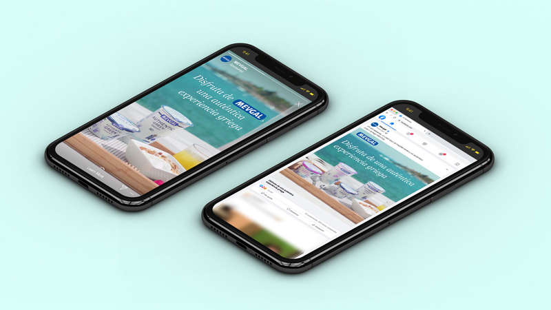 Lanzamiento digital de los productos lácteos griegos Mevgal