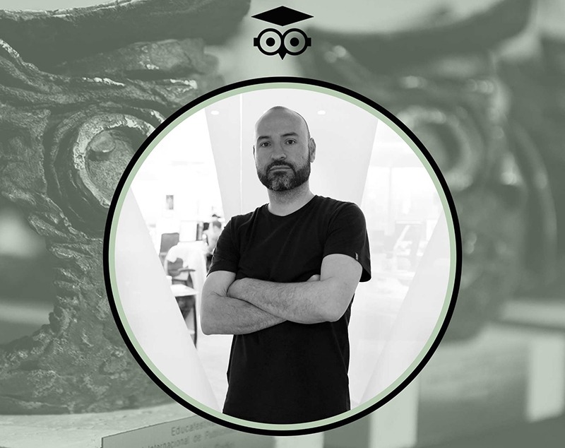 Mikel Echevarría, primer presidente del jurado del Educafestival