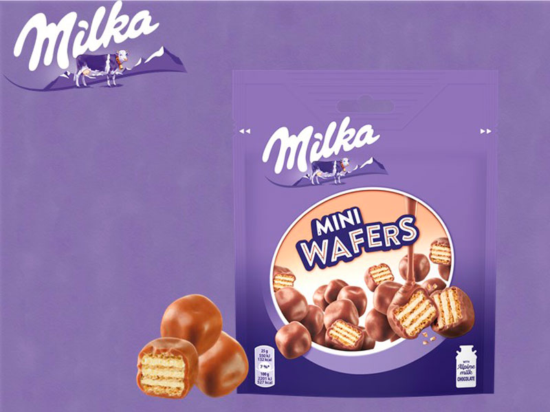 Llegan los nuevos bocados Milka Mini Wafers