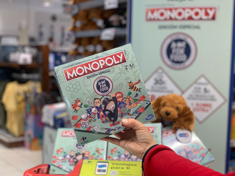 Carrefour lanza un Monopoly sobre alimentación saludable