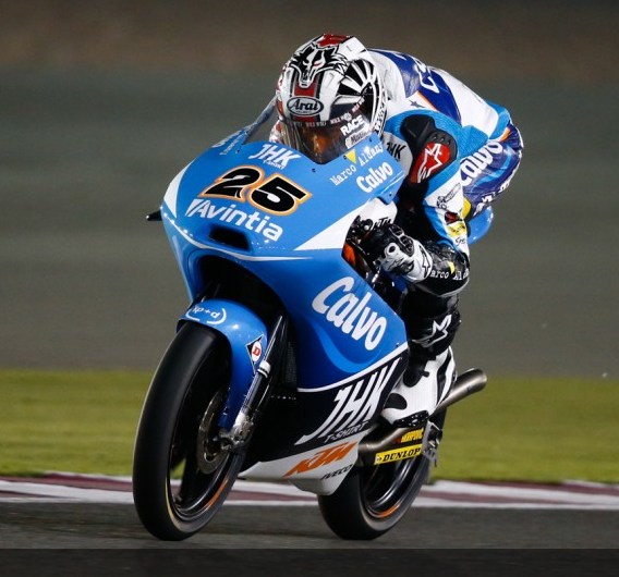 Calvo presenta su equipo de Moto3